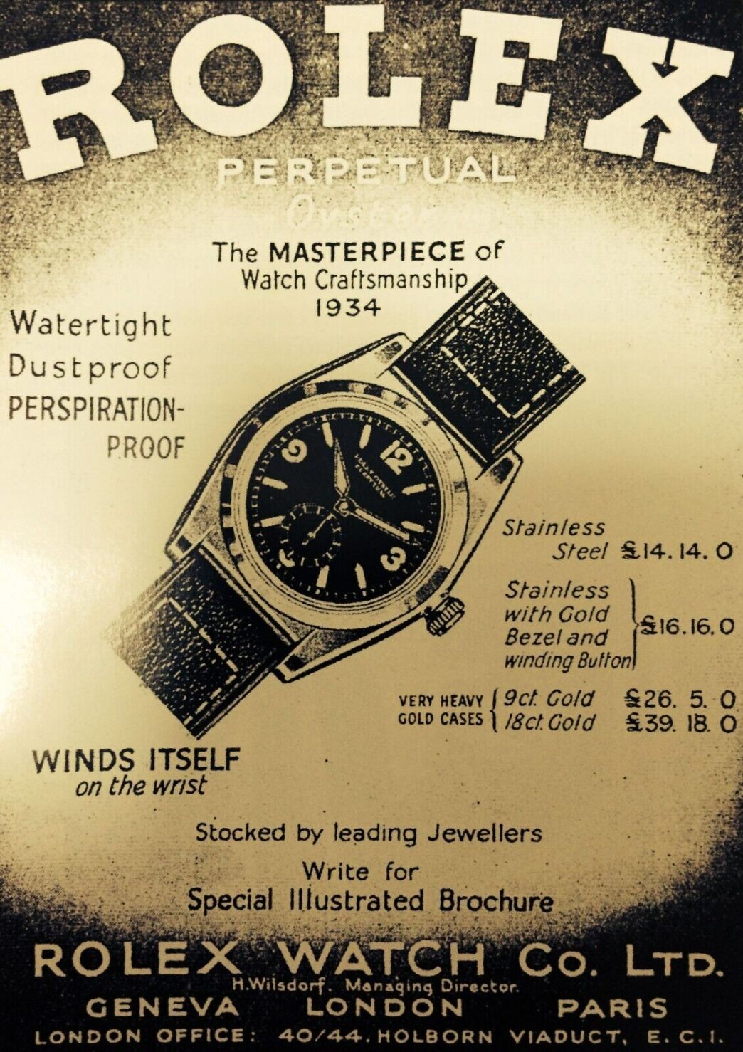 Historia Marki Rolex
