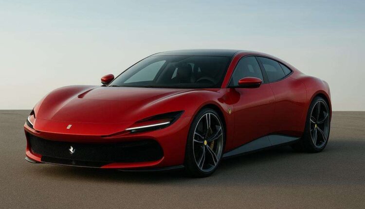 Ferrari Elettrica Pierwszy W Pelni Elektryczny Model Marki