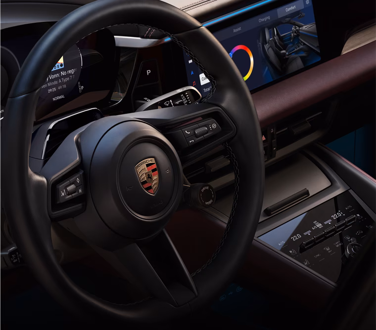 Porsche Macan Ev Wnetrze
